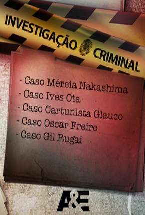 Investigação Criminal - 1ª Temporada Baixar o Torrent