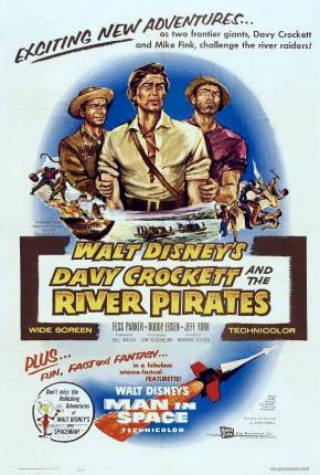 Davy Crockett e os Piratas do Rio / Davy Crockett and the River Pirates Baixar o Torrent